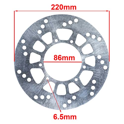 DISCO DE FRENO YAMAHA XT 600 TRASERO HYD (D8016)