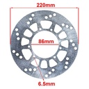 DISCO DE FRENO YAMAHA XT 600 TRASERO HYD (D8016)