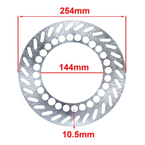DISCO DE FRENO HONDA NX 650 DELANTERO HYD (D8017)