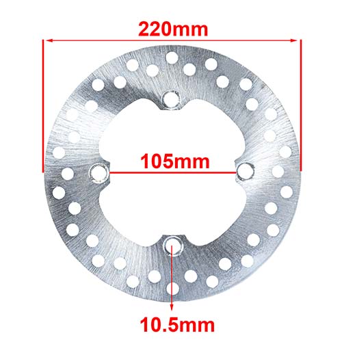 DISCO DE FRENO HONDA CBR 600 F1/F2 - NX 400 TRASERO HYD (D8021)