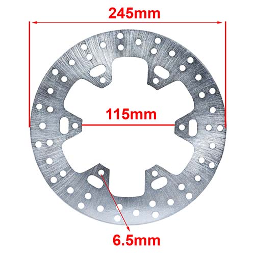DISCO DE FRENO YAMAHA SUPER TENERE TRAS/DEL HYD (D8025)