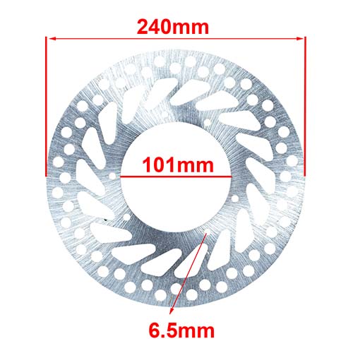 DISCO DE FRENO HONDA CR 125/250 DELANTERO HYD (D8027)