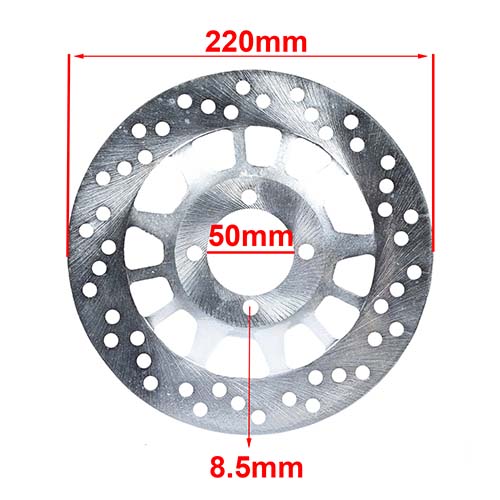 DISCO DE FRENO MONDIAL 125 / SUZUKI AKIRAL 120 DELANTERO HYD (D8042)