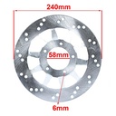 DISCO DE FRENO HONDA CG 125 TODAY DELANTERO HYD (D8045)