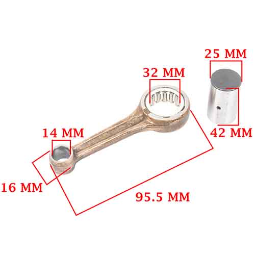 BIELA BAJAJ 135 ROUSER LS CREUSO (2725-000)