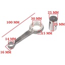 BIELA BAJAJ 150 ROUSER NS CREUSO (3017-000)