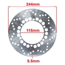 DISCO DE FRENO YAMAHA GENESIS / FZR 600 / SECA2 TRASERO HYD (D8047)