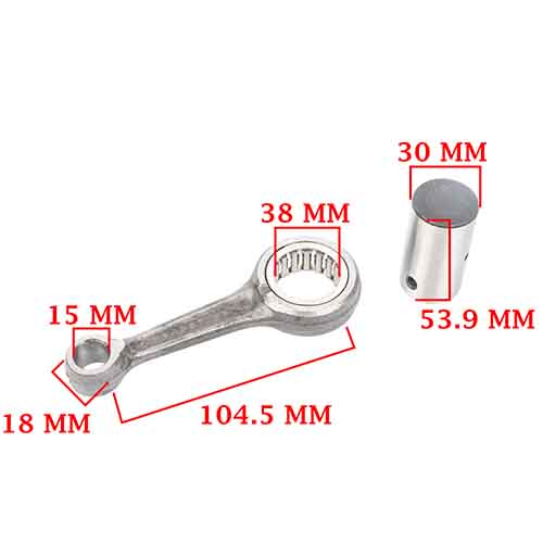 BIELA GUERRERO 150 GMX/ CUSTOM/ KAYAK CREUSO (2773-000)
