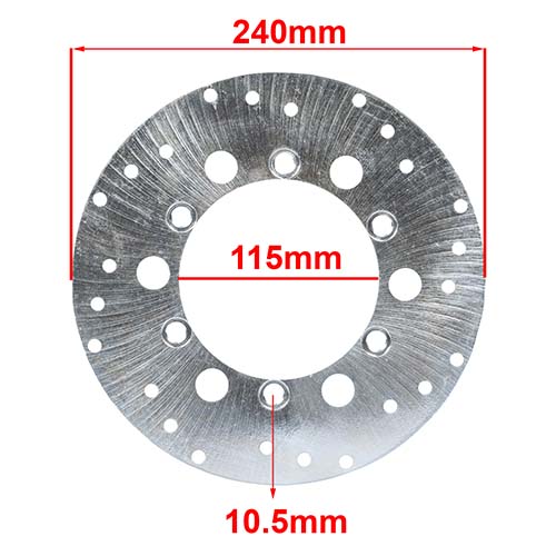 DISCO DE FRENO HONDA REBEL 250 DELANTERO HYD (D8048)