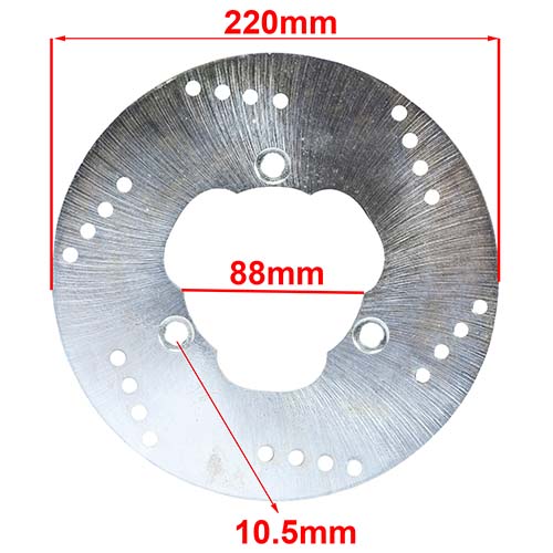 DISCO DE FRENO HONDA CBR 600 F TRASERO HYD (D8061)