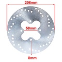 DISCO DE FRENO HONDA TRX 200 TRASERO HYD (D8064)