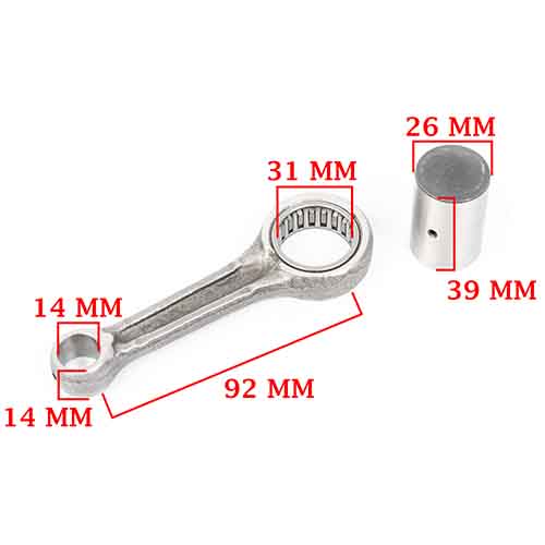 BIELA MOTOMEL 125 TOP (M. NUEVO)/ 125 B CREUSO (2742-000)