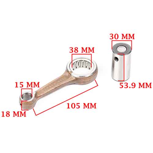 BIELA MOTOMEL 200 MOTARD CREUSO (2739-000)