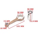 BIELA MOTOMEL 200 MOTARD CREUSO (2739-000)