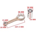 BIELA MOTOMEL 200 SR/ TCP CREUSO (2707-000)