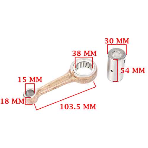 BIELA MOTOMEL S2 150 CG CREUSO (2992-000)
