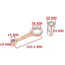 BIELA MOTOMEL S2 150 CG CREUSO (2992-000)