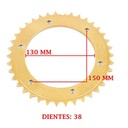 CORONA DE TRANSMISION HONDA XR 250 TORNADO (Z38) CREUSO (1276-ARG)