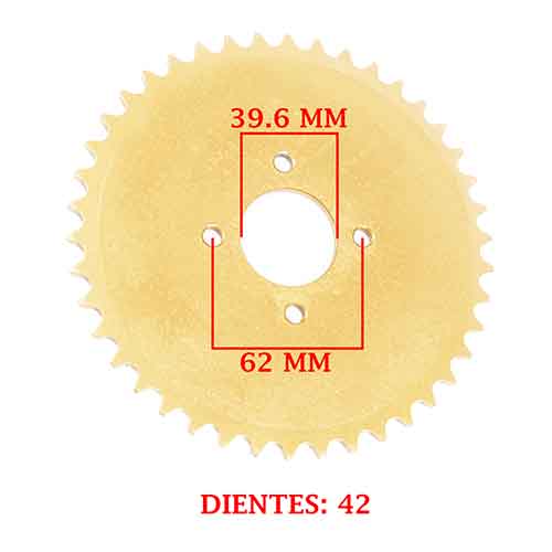 CORONA DE TRANSMISION ZANELLA 50 SOL (Z42) CREUSO (899-ARG)