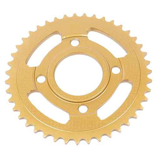 CORONA Y PIÑON HONDA CG150 TITAN (43-16) CREUSO (9115-KIT)