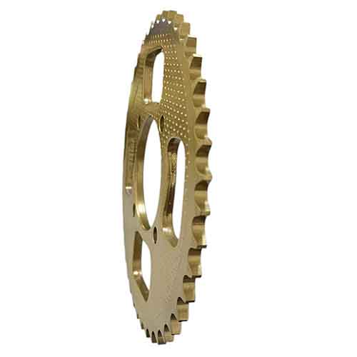 CORONA Y PIÑON YAMAHA YBR 125 E / R / ED-FULL ( 43-15) CREUSO (9301-KIT)