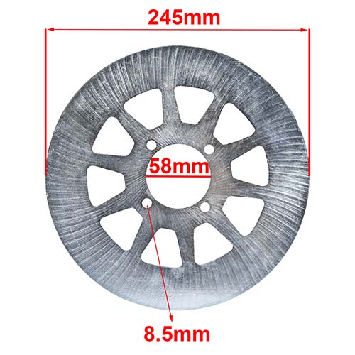 DISCO DE FRENO YAMAHA WARRIOR 300 DELANTERO HYD (D8066)