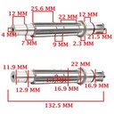 EJE SECUNDARIO BAJAJ 135 ROUSER -LS CREUSO (7959-000)
