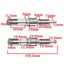 EJE SECUNDARIO ZANELLA 200 ZTT N°2 MOTARD (+2010) CREUSO (4371-000)
