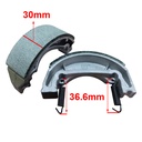 ZAPATA DE FRENO SUZUKI AX100 STD