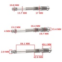 ARBOL DE PUESTA EN MARCHA HONDA 100 CD/ SLEEK/ SPLENDOR (4T) CREUSO (3118-100)