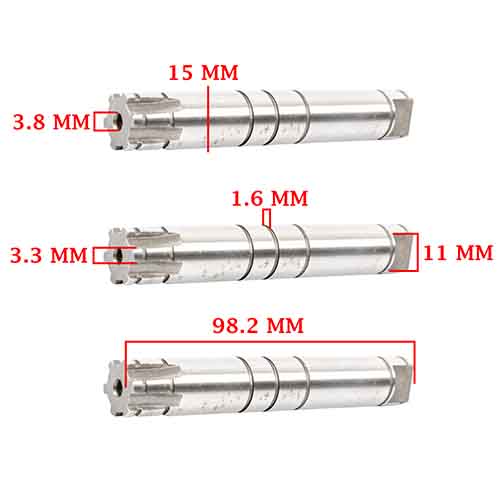 ARBOL PRIMARIO CON ESTRIAS.  DUE/ CARGA ZANELLA 50 KS V3 (2T) CREUSO (385-000)
