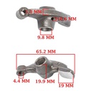 BALANCINES FORJADOS GILERA 110 SMASH/FX/TUNINNG/RD/FULL/YUMBO/125 FX CREUSO (3669-000)