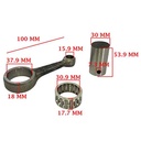 BIELA MONDIAL 200 RB CREUSO (2974-000)