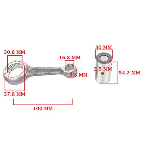 BIELA MOTOMEL 200 DAKAR (CADENERO) CREUSO (2715-000)