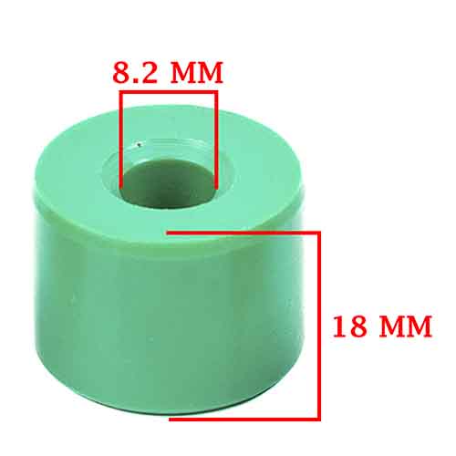 BUJE - MANCHON (TIPO SILENTBLOCK) VERDE MOTOMEL 150/200 SKUA + GENERICAS CREUSO (7914-000)