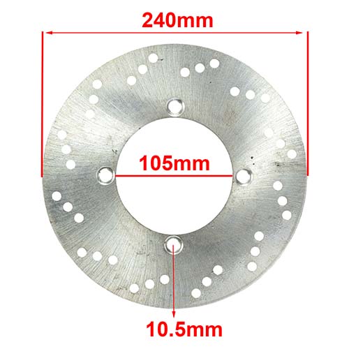 DISCO DE FRENO HONDA CB 400 DELANTERO HYD (D8067)