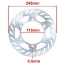 DISCO DE FRENO YAMAHA TT R 250 TRASERO HYD (D8070)