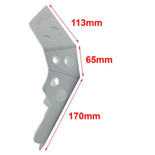 PROTECTOR DE MOTOR HONDA CRF230 PLATEADO CIRCUIT CM001-098