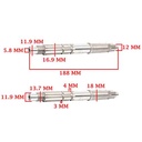 CONJUNTO ARBOL PRIMARIO ZANELLA 70/ 90 SOL AUTOMATIC/ MONOMARCHA (4T) CREUSO (4140-000)