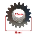 ENGRANAJE DE ARRANQUE S/PRIMARIO Z-19 ZANELLA 150 RX/G3/FULL/150 CREUSO (4266-000)