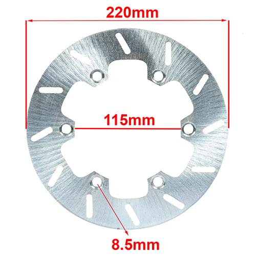 DISCO DE FRENO YAMAHA TT R 250 DELANTERO HYD (D8071)