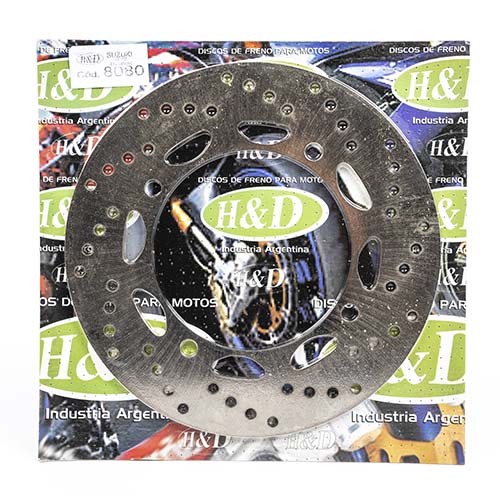 DISCO DE FRENO SUZUKI DR 125 DELANTERO HYD (D8080)