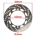 DISCO DE FRENO SUZUKI DR 125 DELANTERO HYD (D8080)