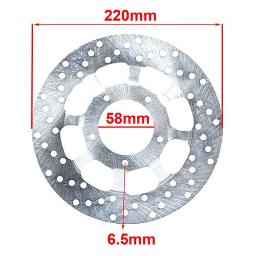 DISCO DE FRENO SMASH - GUERRERO - GILERA DELANTERO HYD (D8083)