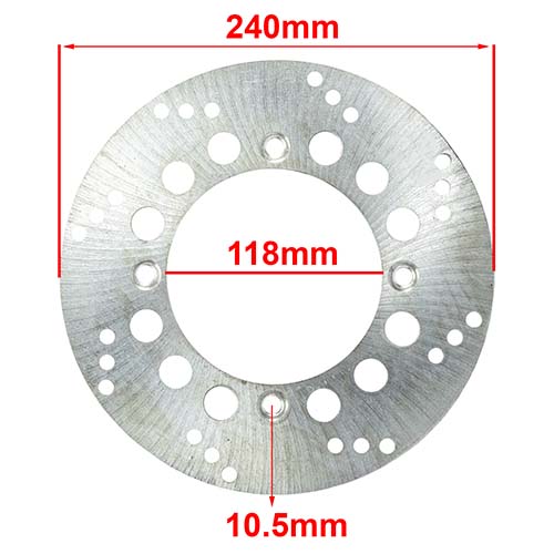 DISCO DE FRENO SUZUKI DR 650 TRASERO HYD (D8084)