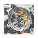 DISCO DE FRENO YAMAHA YFZ 450 YFM 250 RX TRASERO HYD (D8094)