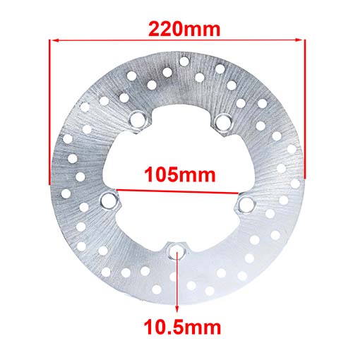 DISCO DE FRENO YAMAHA YFZ 600 R6 - R1 - YFZ 1000 HYD (D8097)