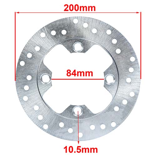 DISCO DE FRENO ZANELLA SEXY TRASERO HYD (D8098)