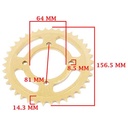 CORONA DE TRANSMISION GUERRERO GR1 150 / GRM/ 200 GR1/ GPR (Z38) CREUSO (3280-ARG)