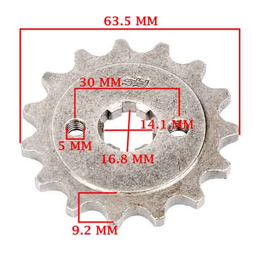 CORONA Y PIÑON HONDA C90 ECONO-POWER (36-15) CREUSO (9033-KIT)